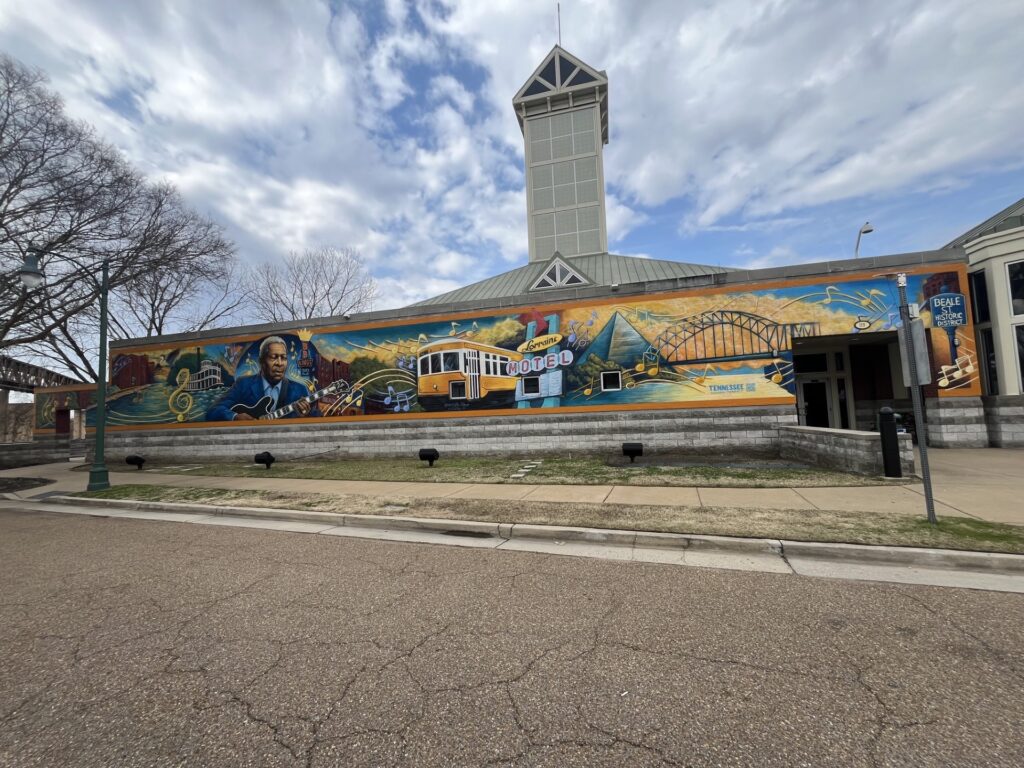 Memphis Musical Mural BB King 