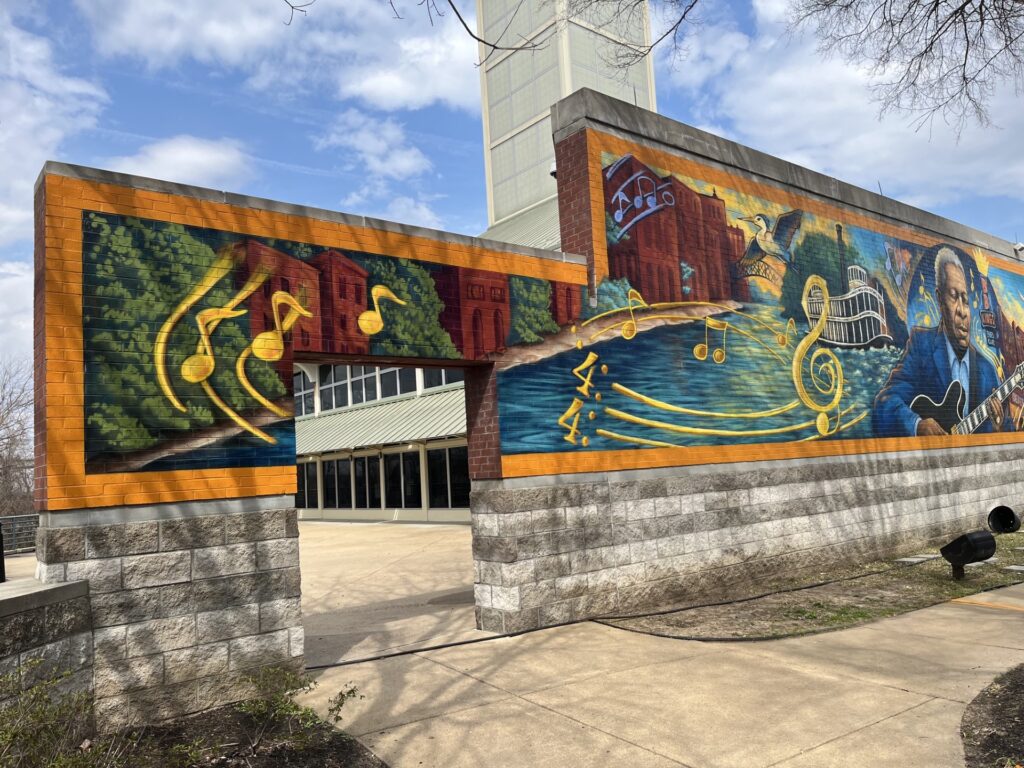 Memphis Musical Mural BB King 
