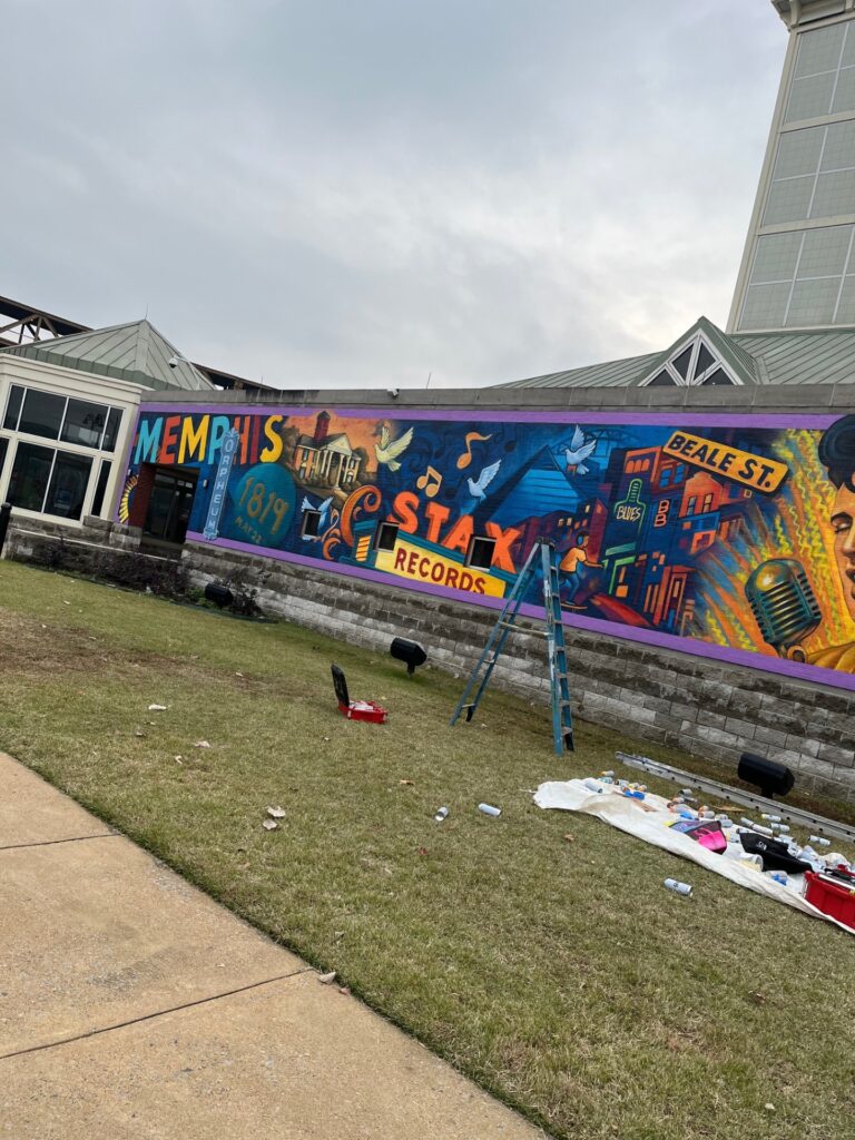 Memphis Music Murals Elvis 