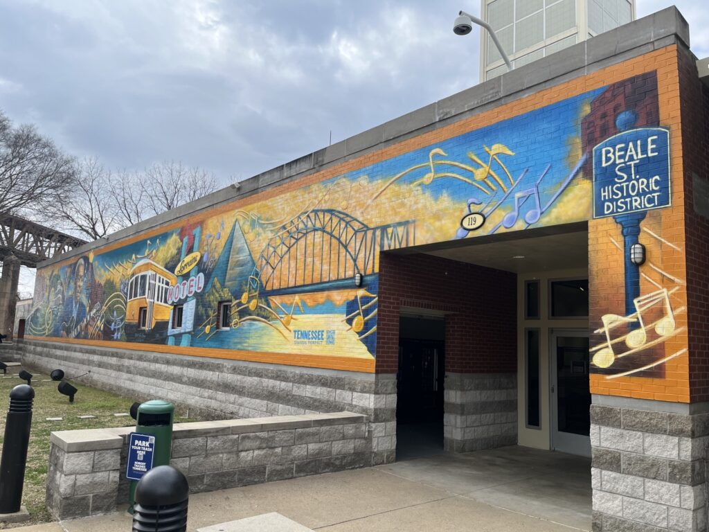 Memphis Musical Mural BB King 