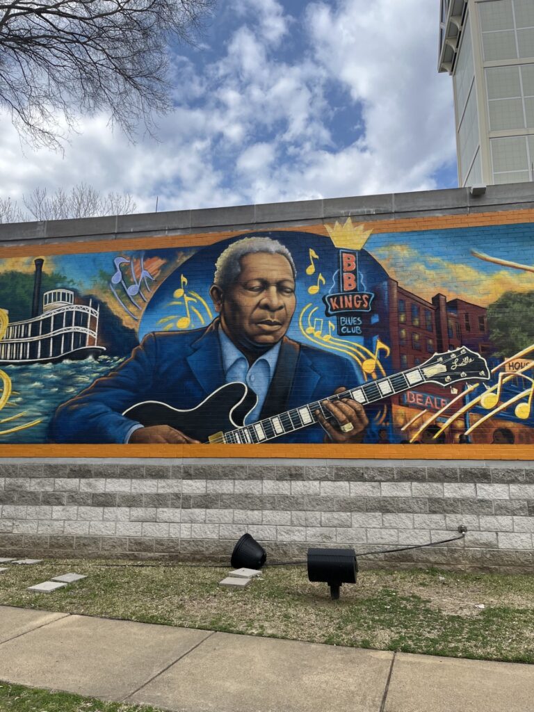 Memphis Musical Mural BB King 