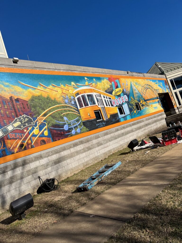 Memphis Musical Mural BB King 